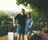 Hosts Joaco and Carmen Fuertes in Puerto Rico